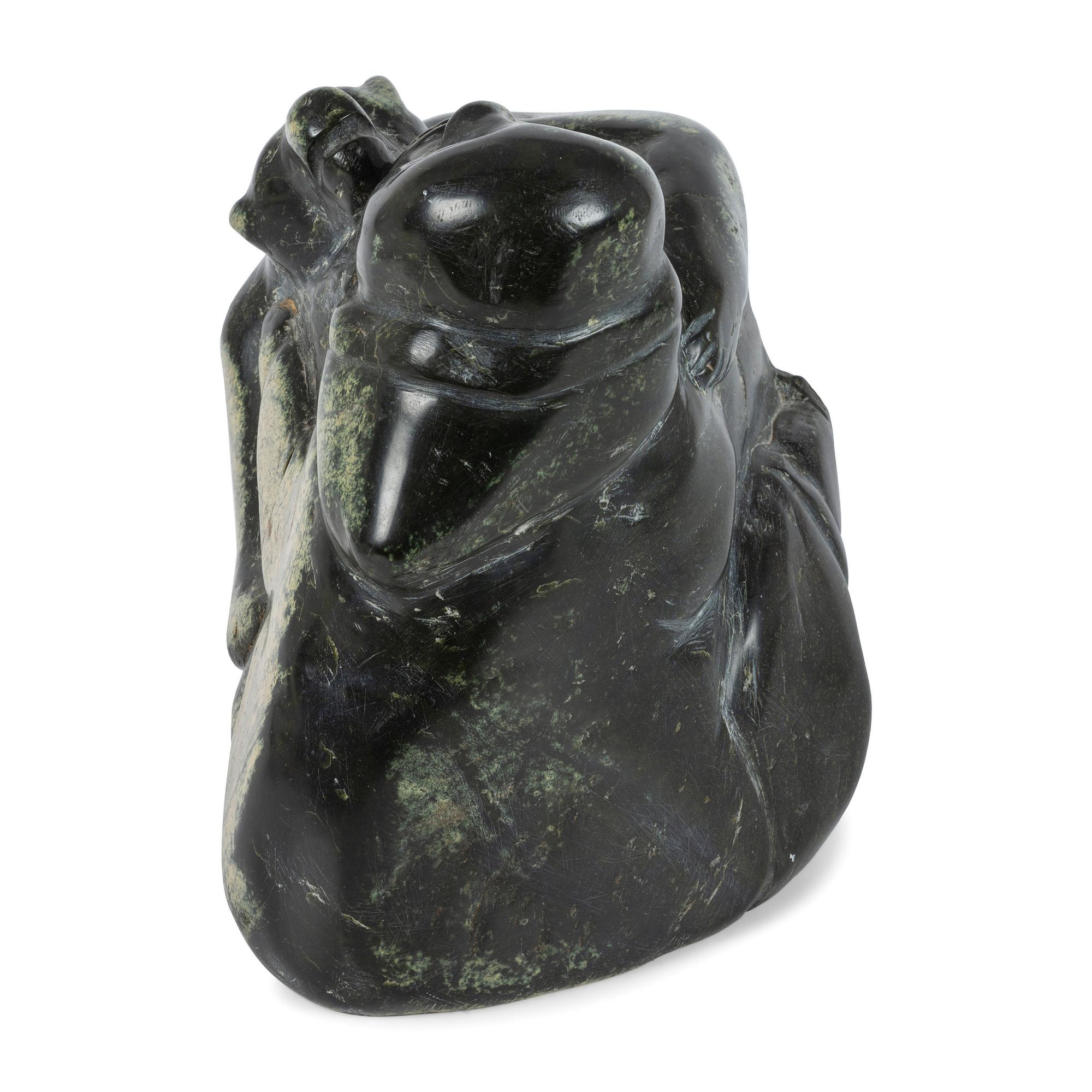 Group of Inuit Soapstone Carvings