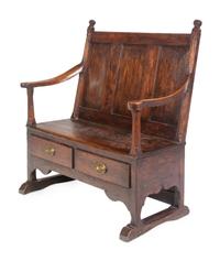 An English Pine Settle