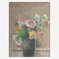Hobson Pittman (American, 1900-1972) Study for Still Life with Flowers; together with two companions