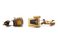 Six Tin Mechanical Figural Toys