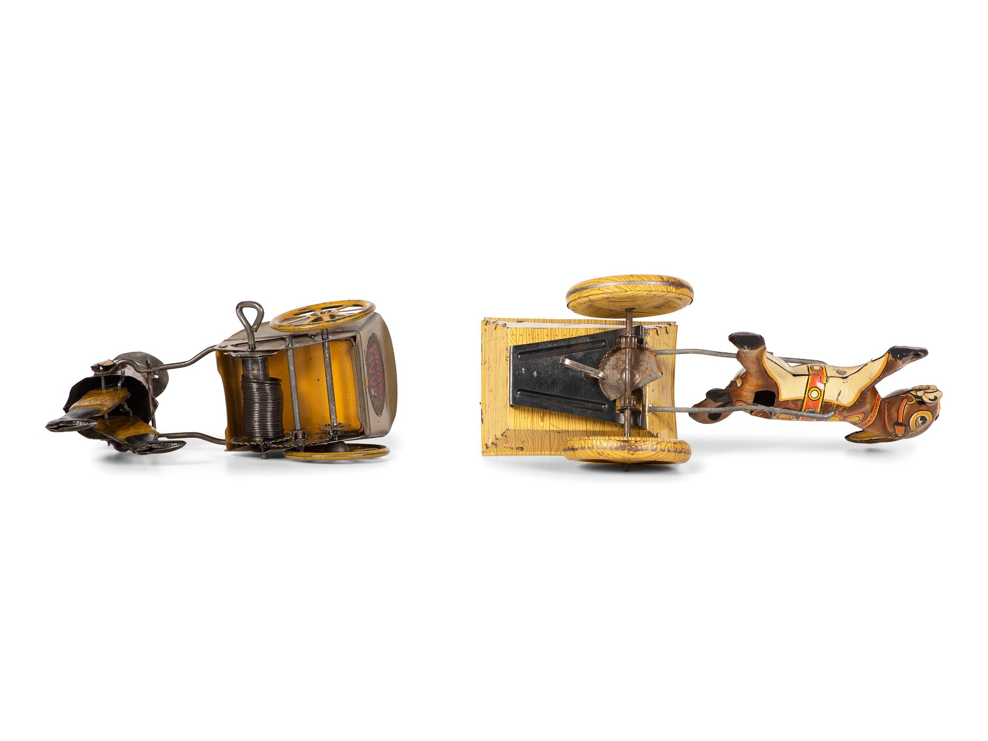 Six Tin Mechanical Figural Toys