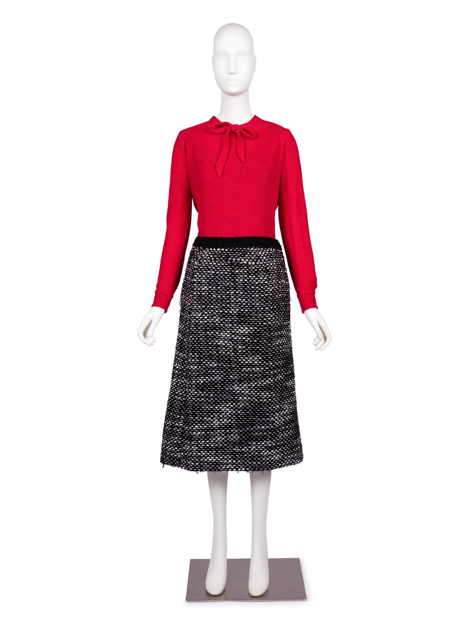 Chanel Haute Couture Suit, Four Pieces, 1970-80s