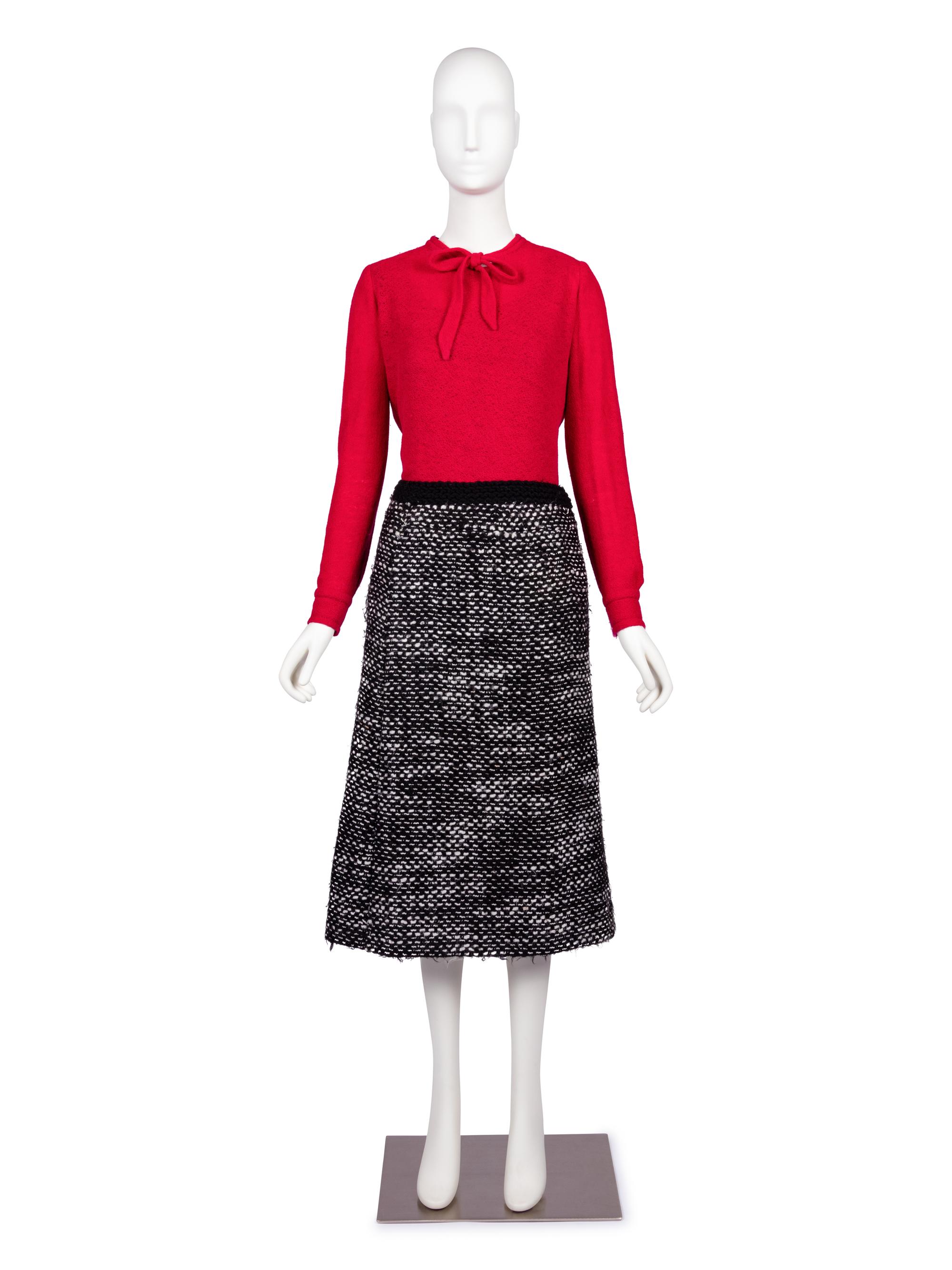 Chanel Haute Couture Suit, Four Pieces, 1970-80s