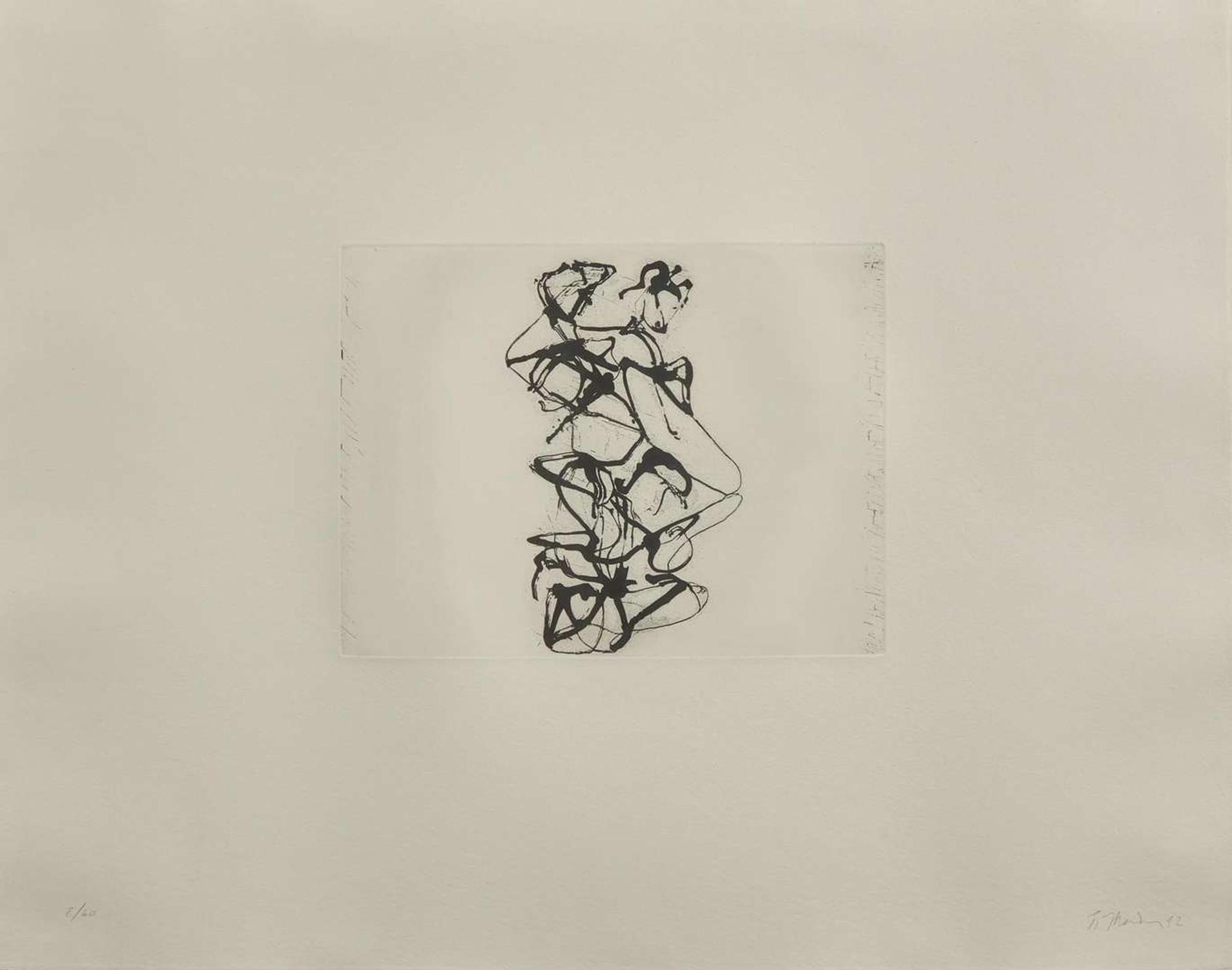 Brice Marden (American, 1938-2023), Cyprian Evocation