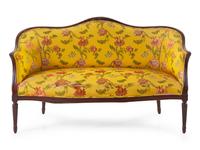 A Regency Style Mahogany Settee