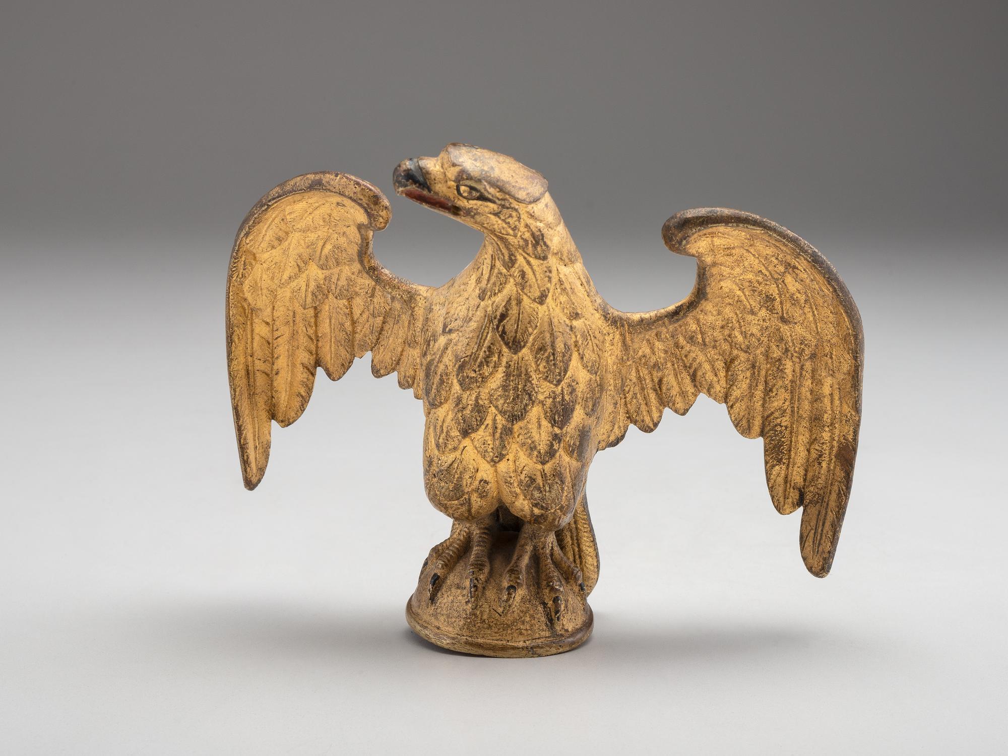 [AMERICANA]. Civil War-era eagle finial.