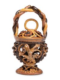 A French Redware Bride's Basket