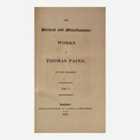 [Americana] Paine, Thomas Group of 3 Titles