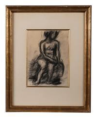 Nude Sitting
