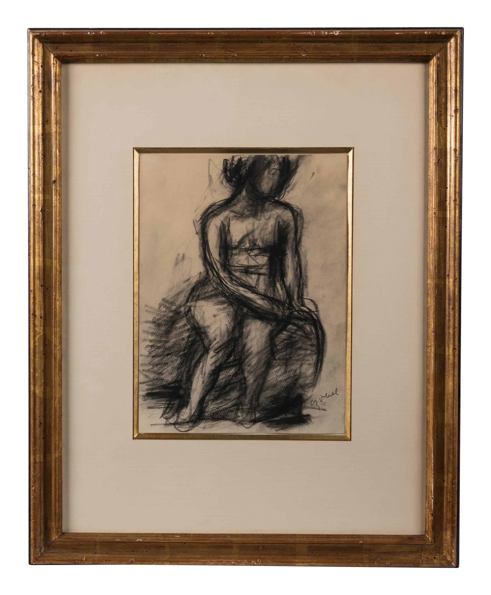 Nude Sitting