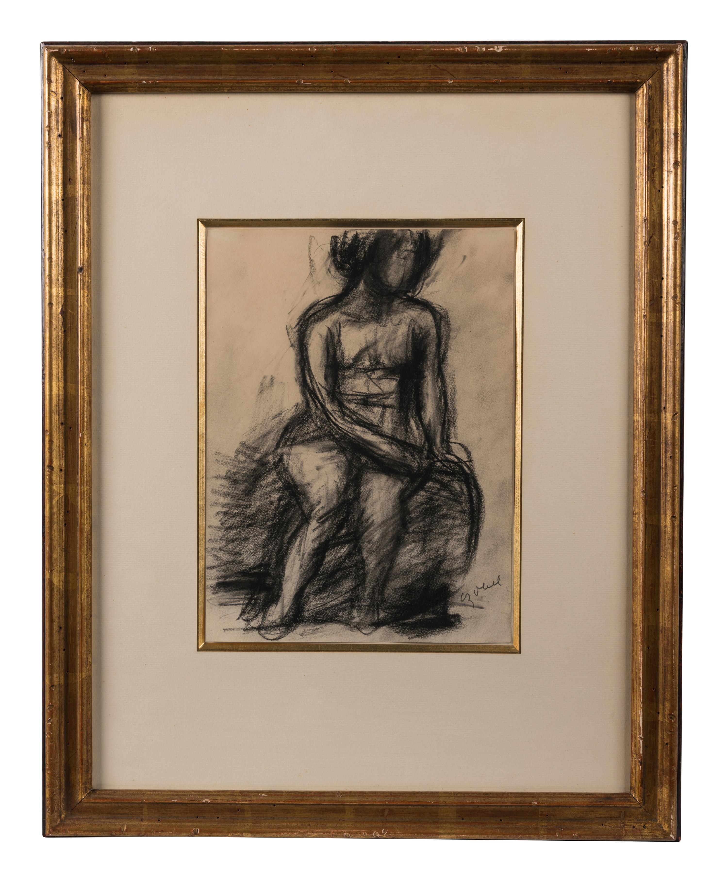 Nude Sitting