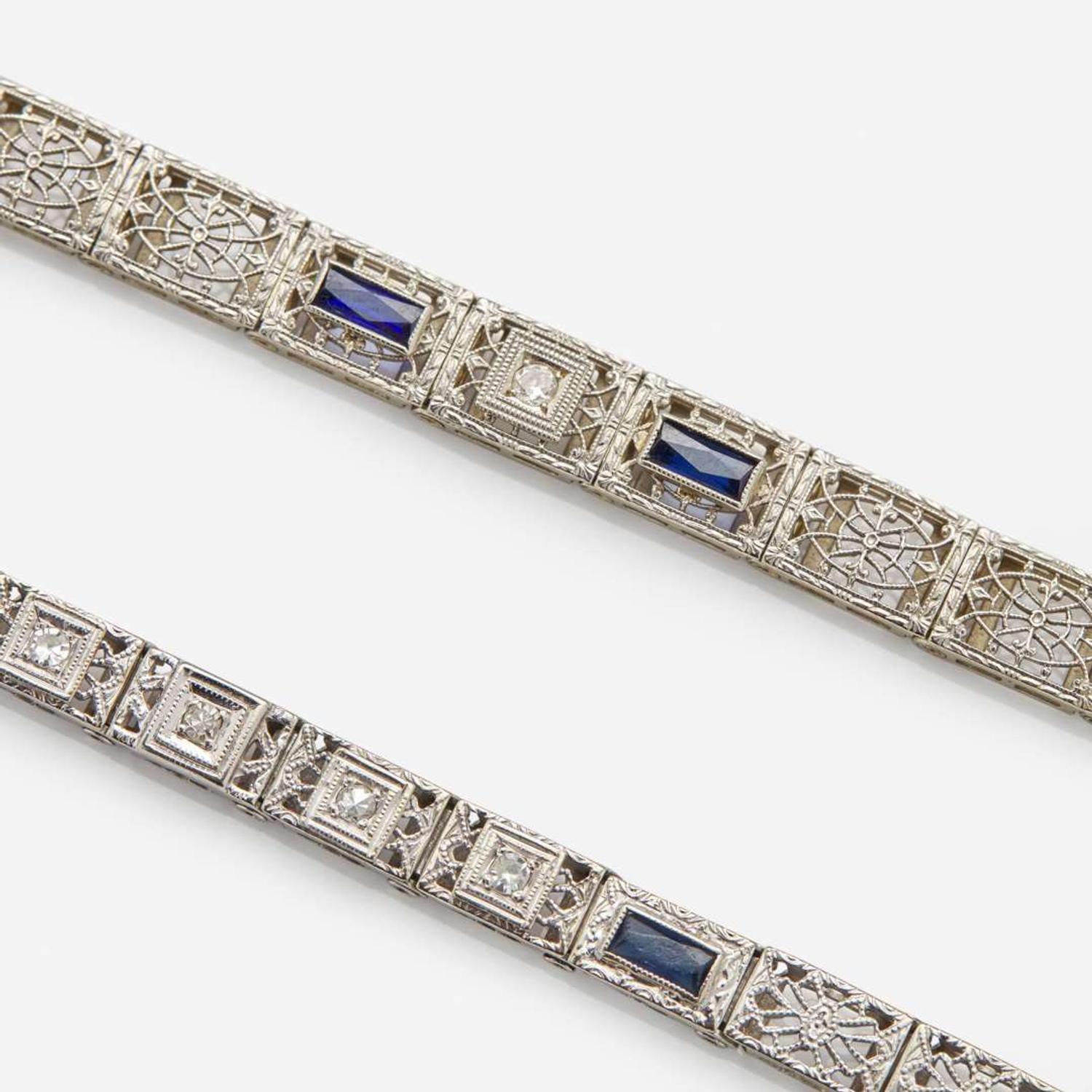 A Miscellaneous Collection of Art Deco Jewelry