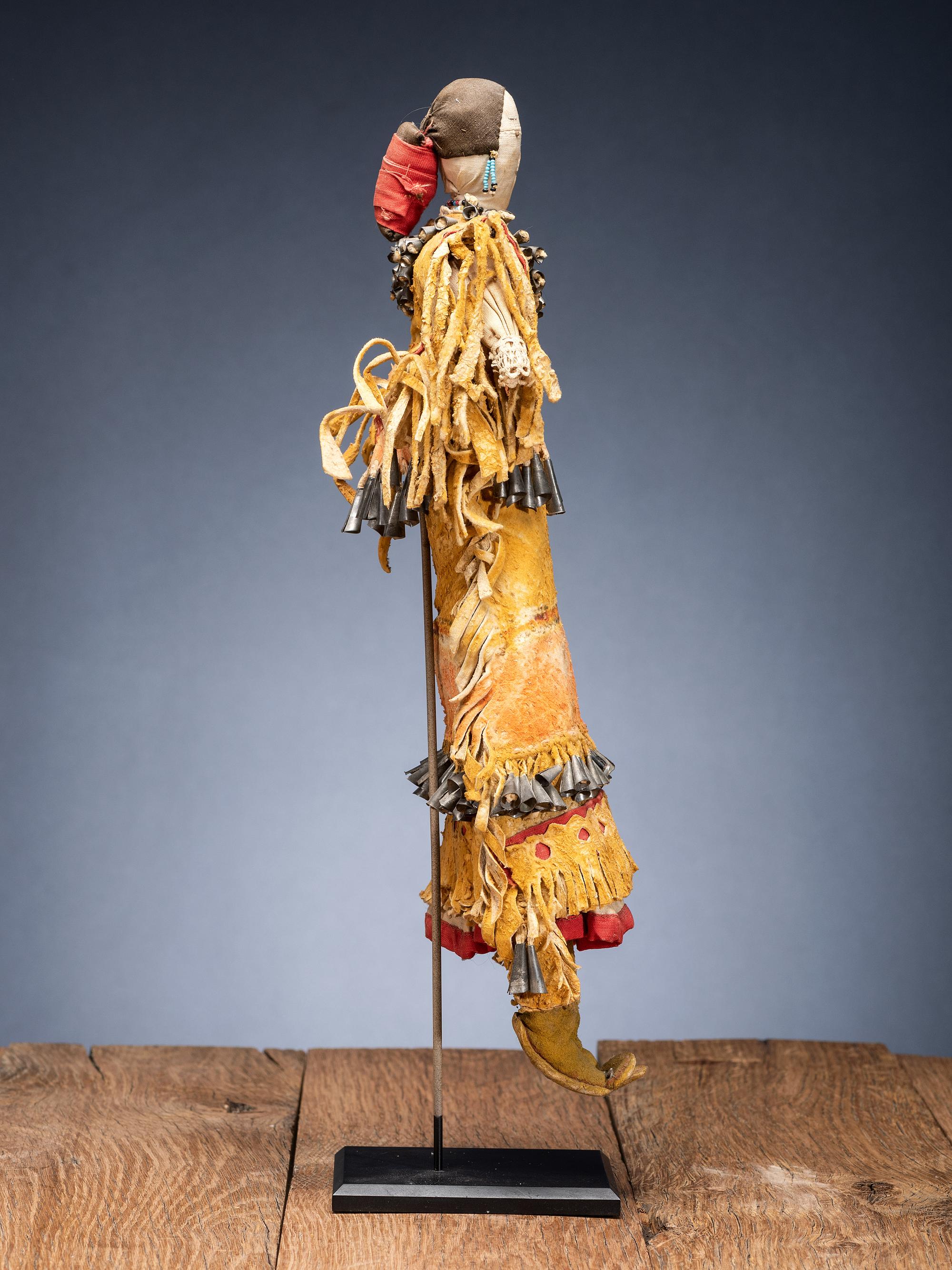 Apache Doll, with Cactus Kicker Moccasins