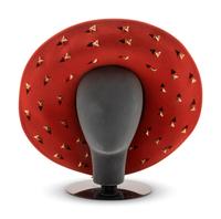 Two Oscar de la Renta Hats and One Sarli Hat, 1980-2000s