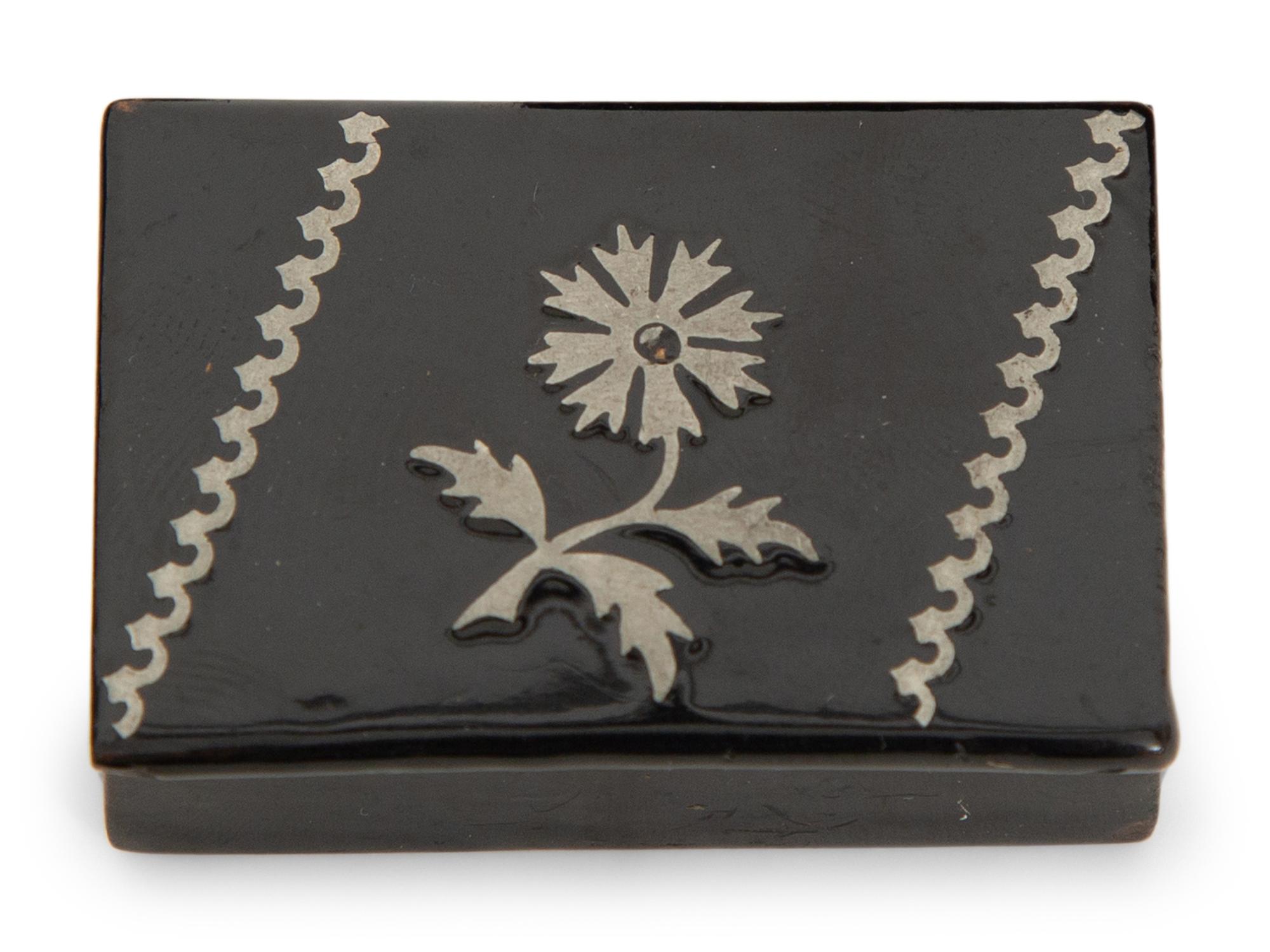 A Group of Six English Snuff Boxes