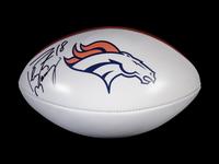 A Group of Peyton Manning Denver Broncos Signed Autograph Items,