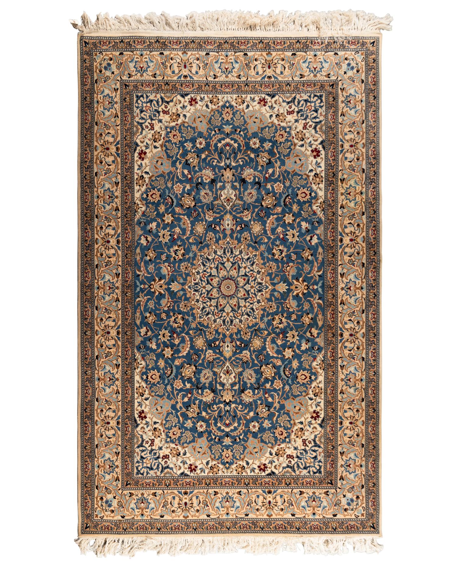 A Nain Wool Rug