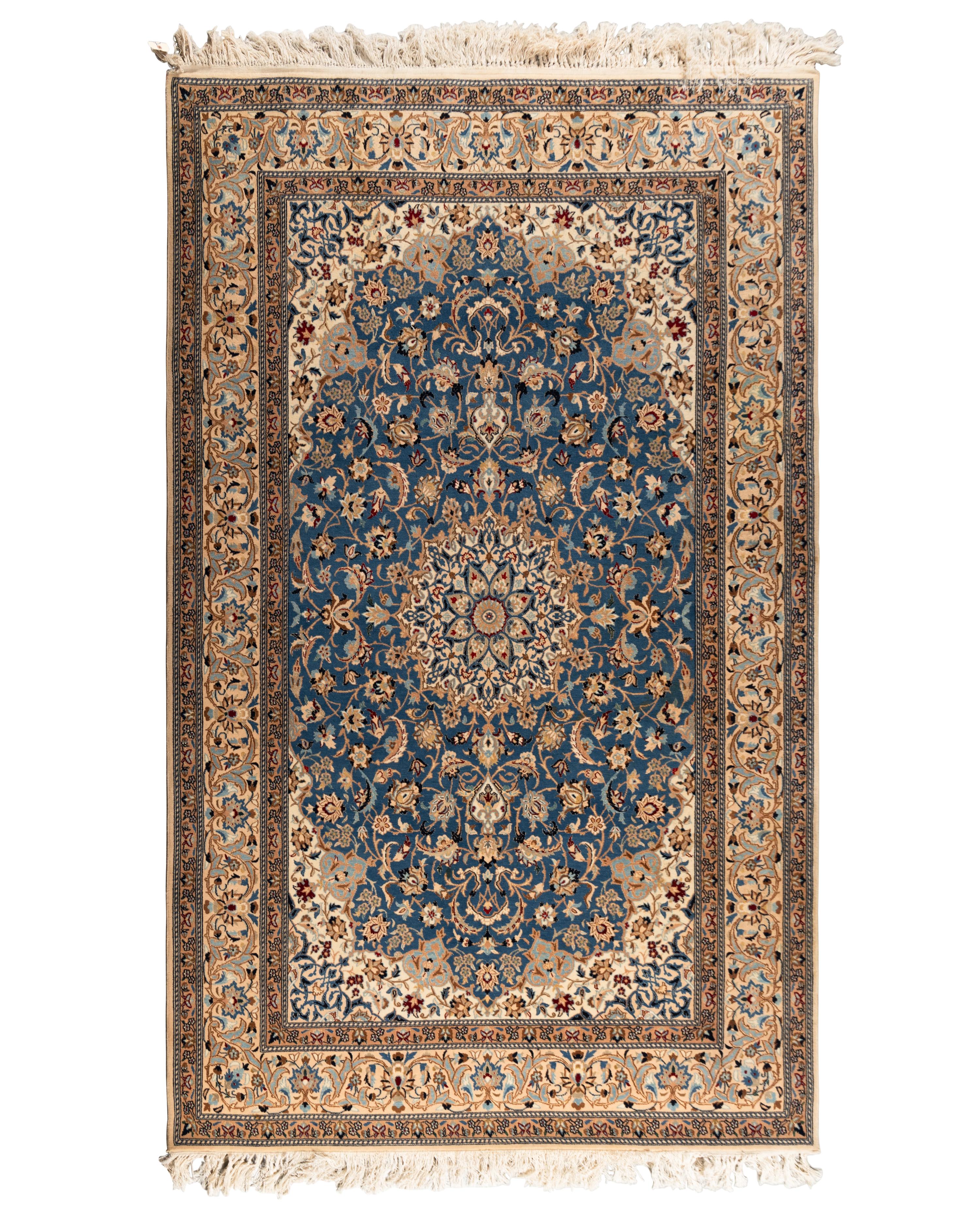 A Nain Wool Rug