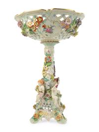 A German Porcelain Centerpiece — 19TH CENTURY