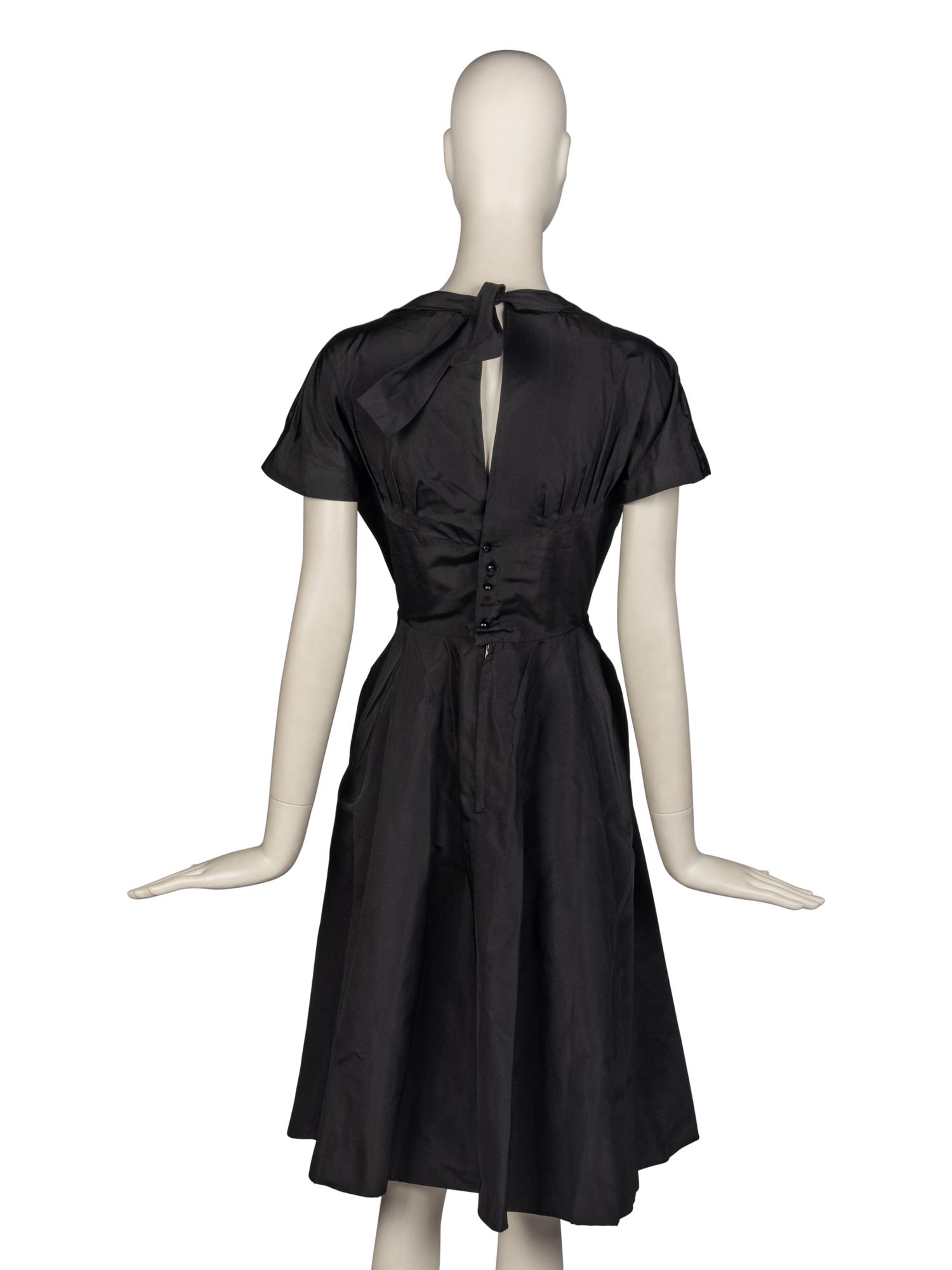 CARVEN, HAUTE COUTURE DRESS, 1950s
