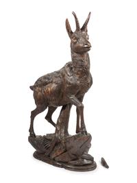 A Black Forest Carved Pronghorn