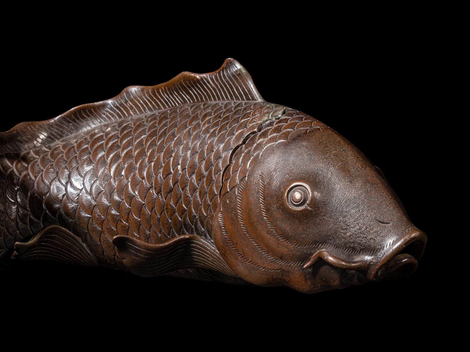 Four Japanese Animal-Form Incense Burners