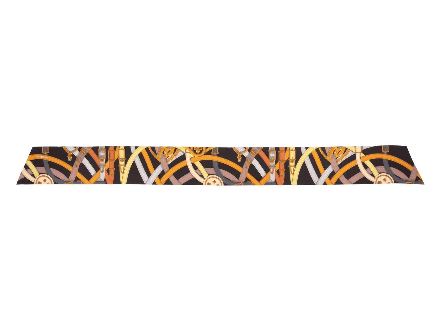 Three Hermès 160cm Silk Scarf, Le Maxi-Twilly