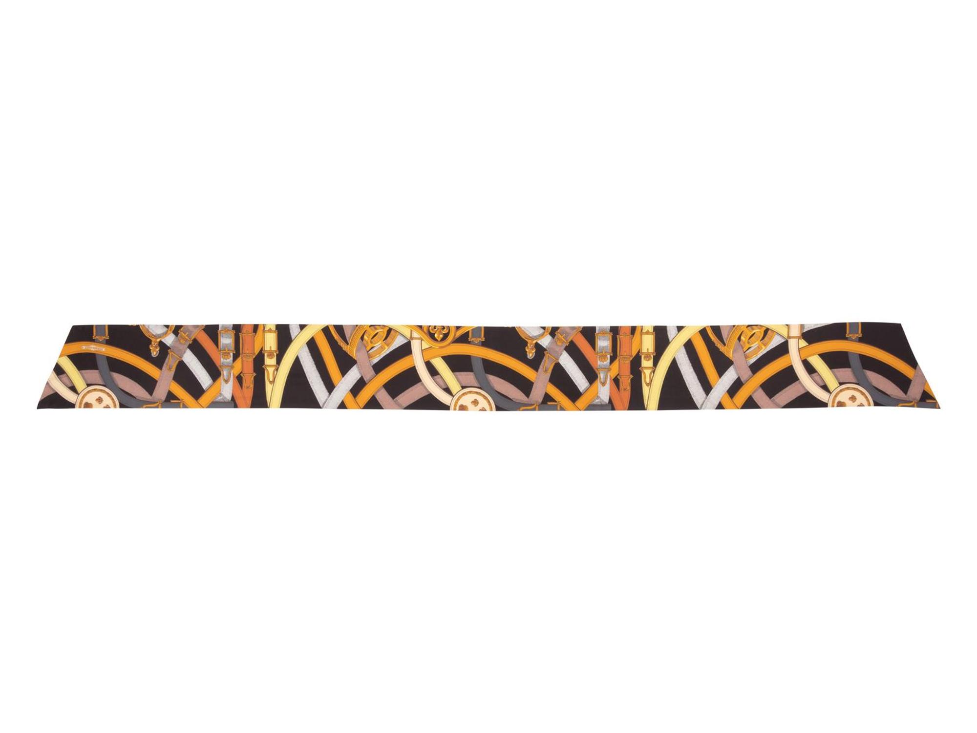 Three Hermès 160cm Silk Scarf, Le Maxi-Twilly