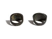 Two Hellenistic Copper-Alloy Finger Rings