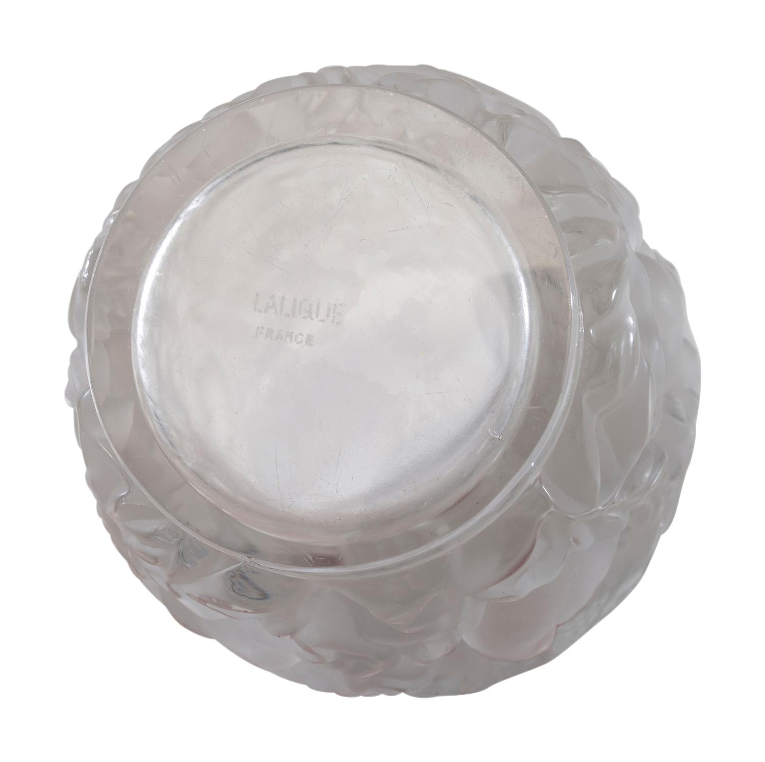 A Pair of Lalique Bagatelle Vases