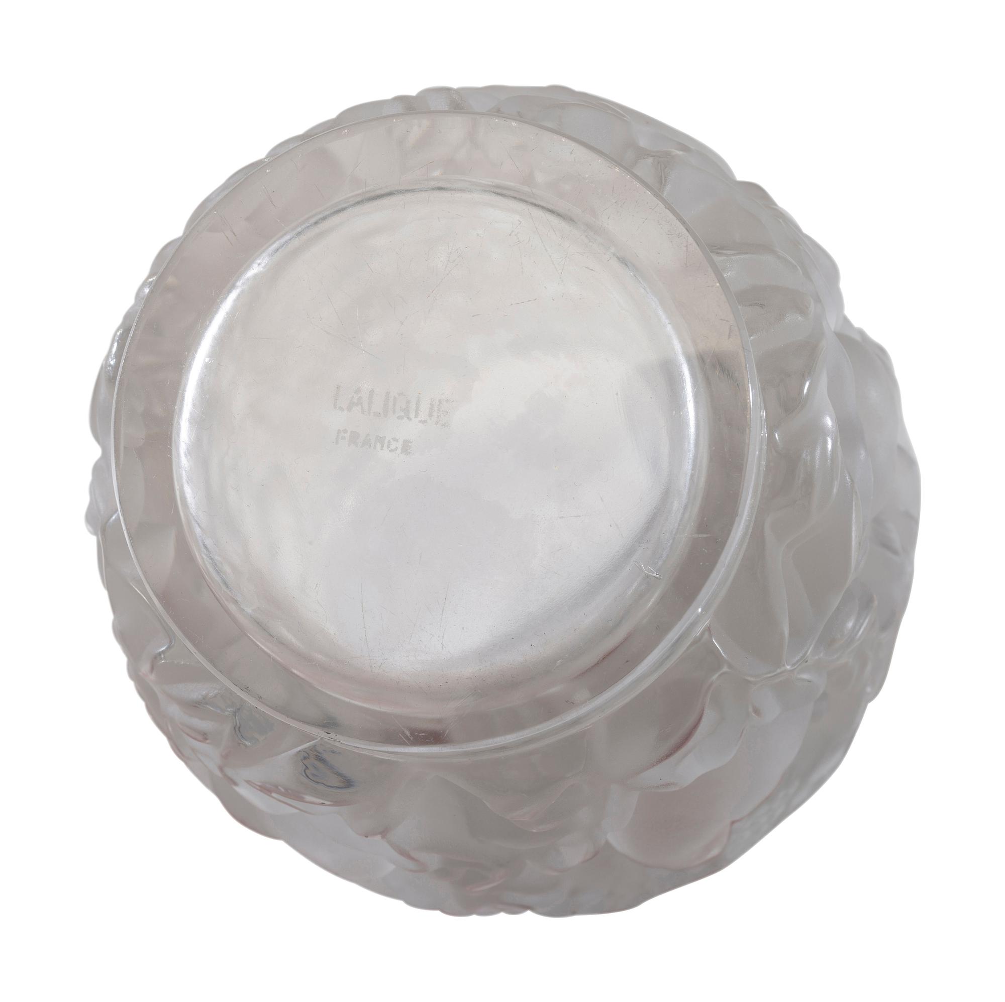 A Pair of Lalique Bagatelle Vases