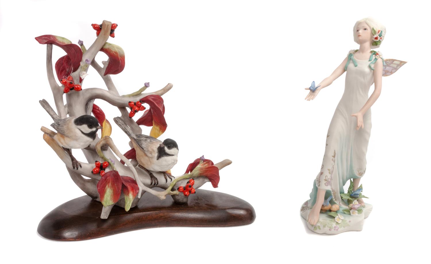 Two Cybis Bisque Figural Groups Height of taller 10 inches. — 20TH CENTURY