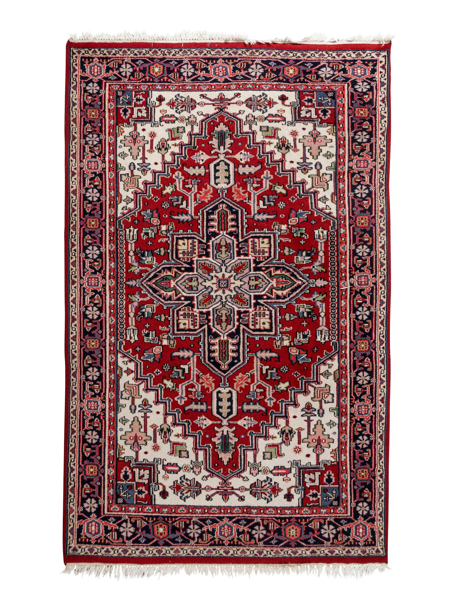 A Heriz Wool Rug