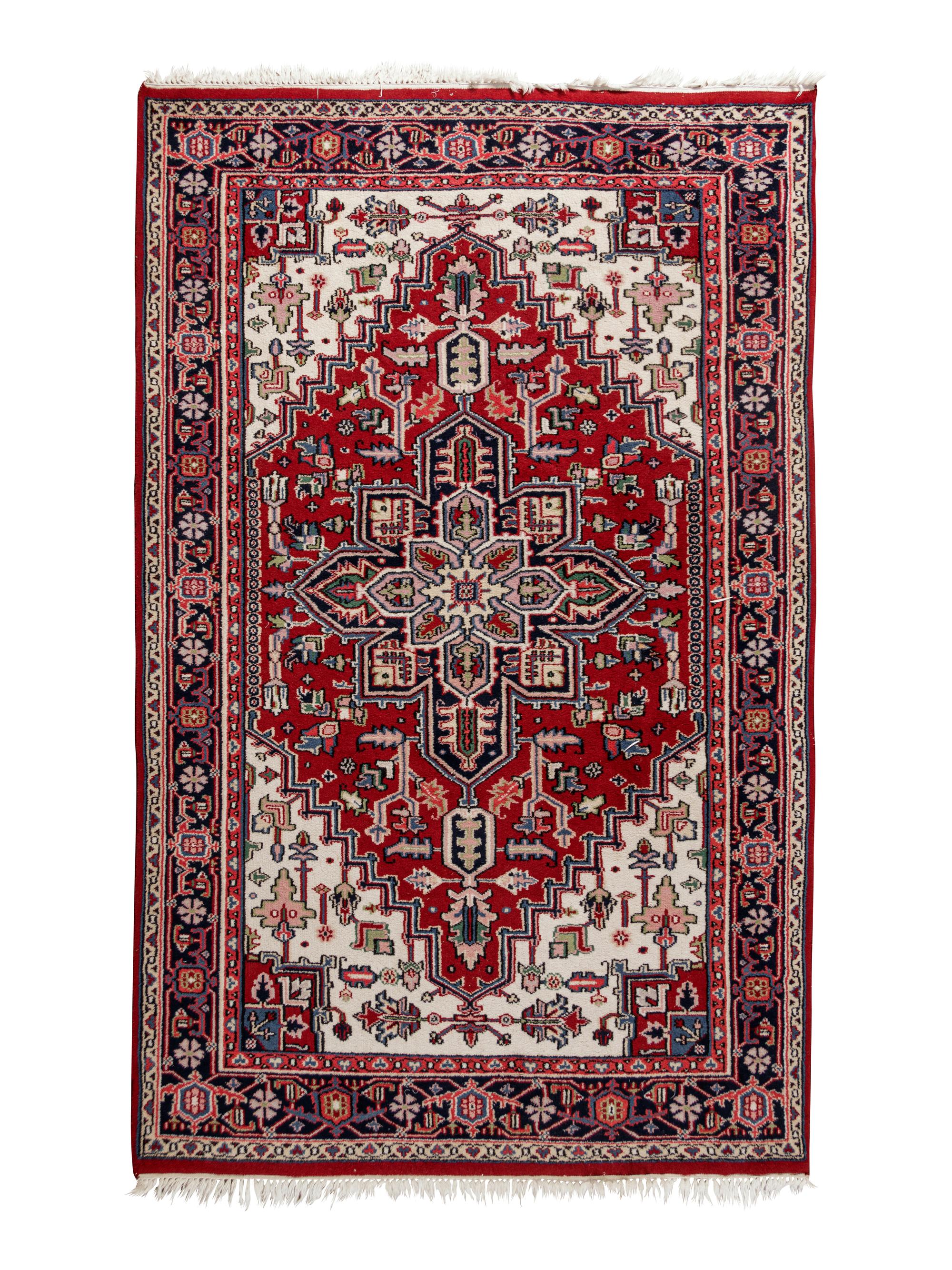 A Heriz Wool Rug