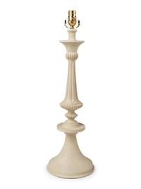 A Contemporary White Painted Table Lamp
