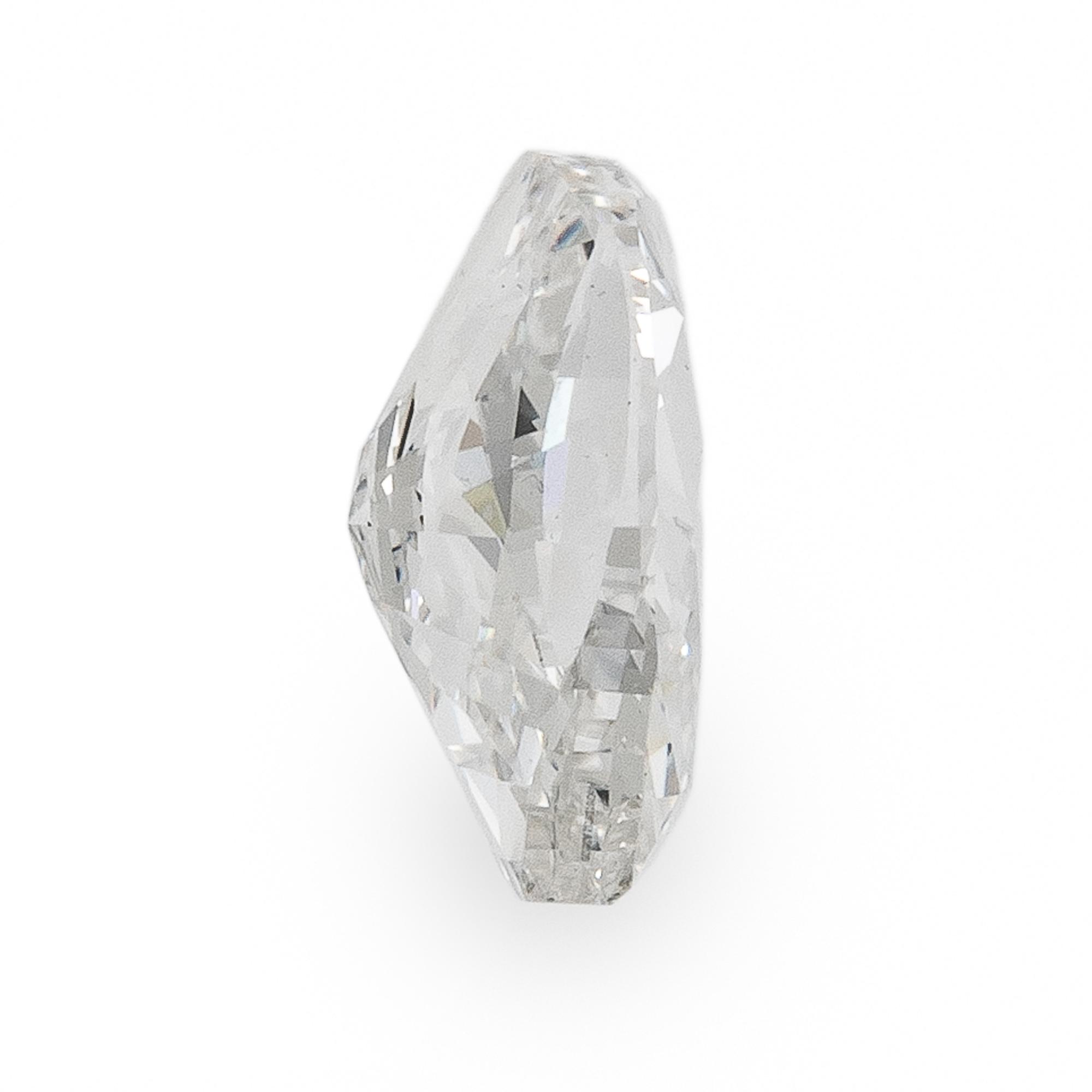 An Unmounted Marquise Cut Diamond