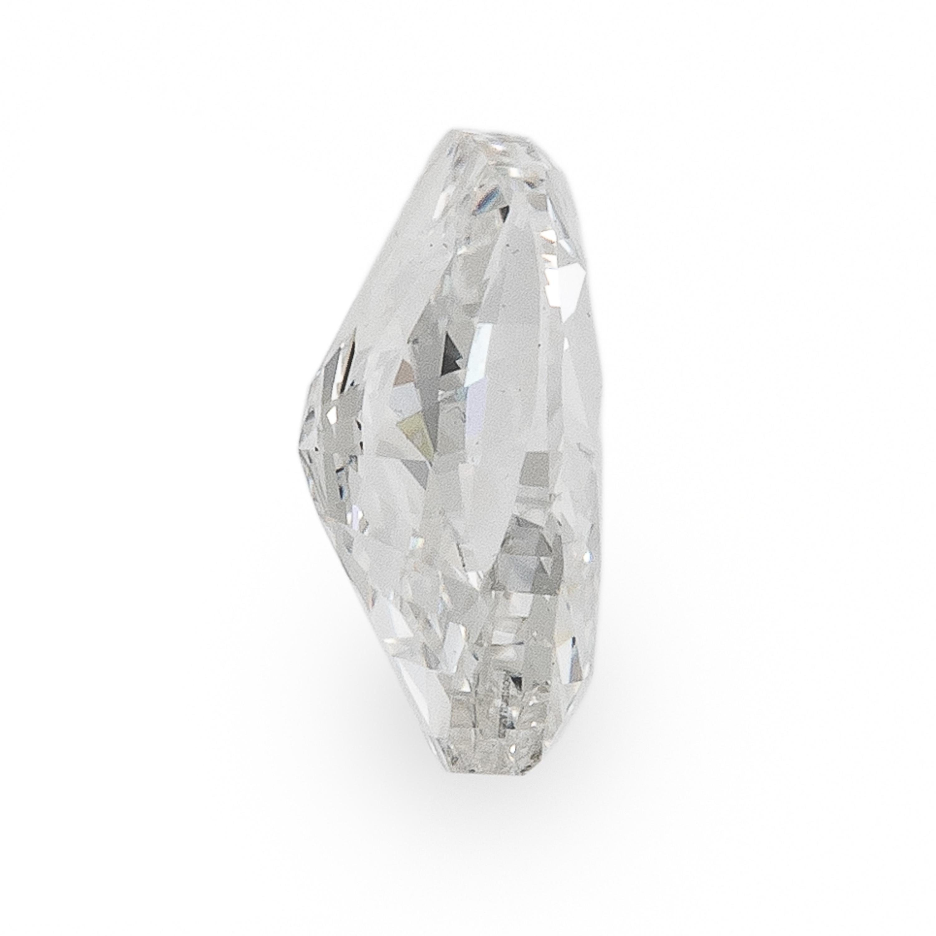 An Unmounted Marquise Cut Diamond