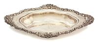 An American Silver Bowl, Retailed by Black, Starr & Frost, 20th Century, having stepped interior, the curvilinear rim with applied bord