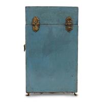 A George III Paint-Decorated Cutlery Box