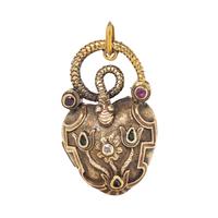 VICTORIAN, YELLOW GOLD LOCKET