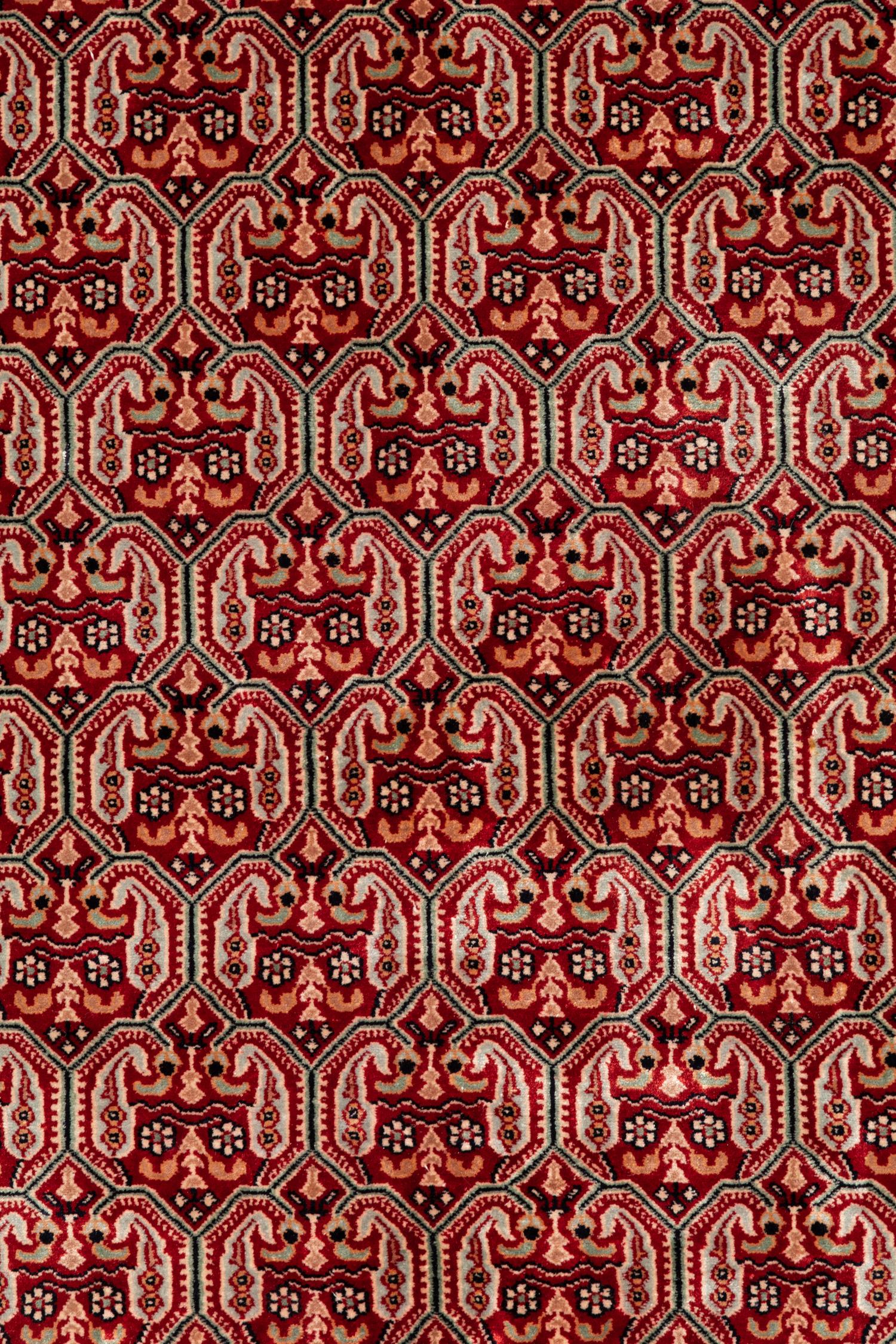 An Indian Silk Rug