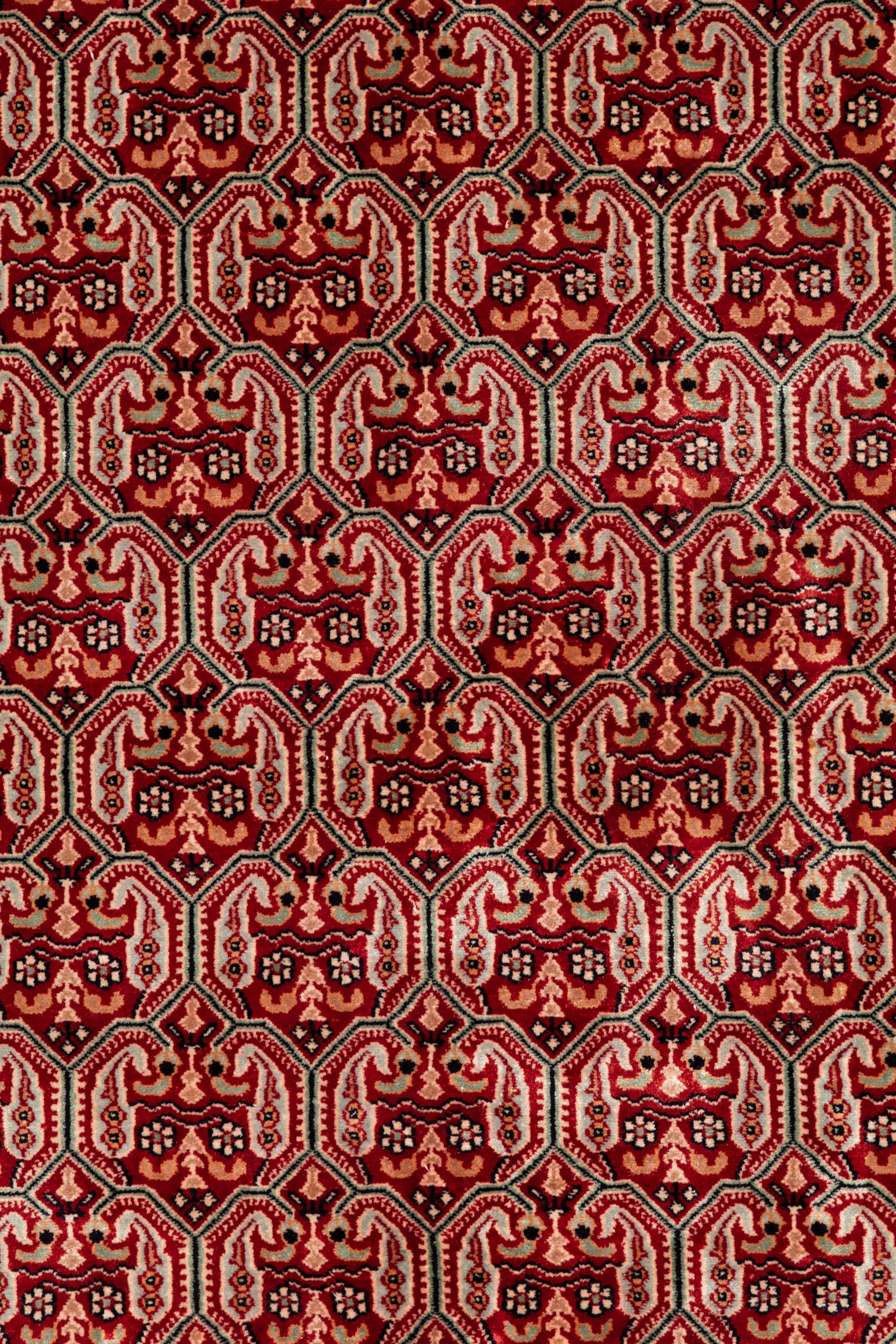 An Indian Silk Rug