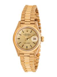 ROLEX, REF. 69178 18K YELLOW GOLD 'DATEJUST' WATCH