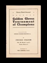 An Original 1960 Golden Gloves Tournament of Champions On Site Program Featuring Cassius Clay (Muhammad Ali)