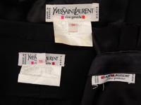 Yves Saint Laurent Rive Gauche, Tuxedo Pantsuit & Bustier