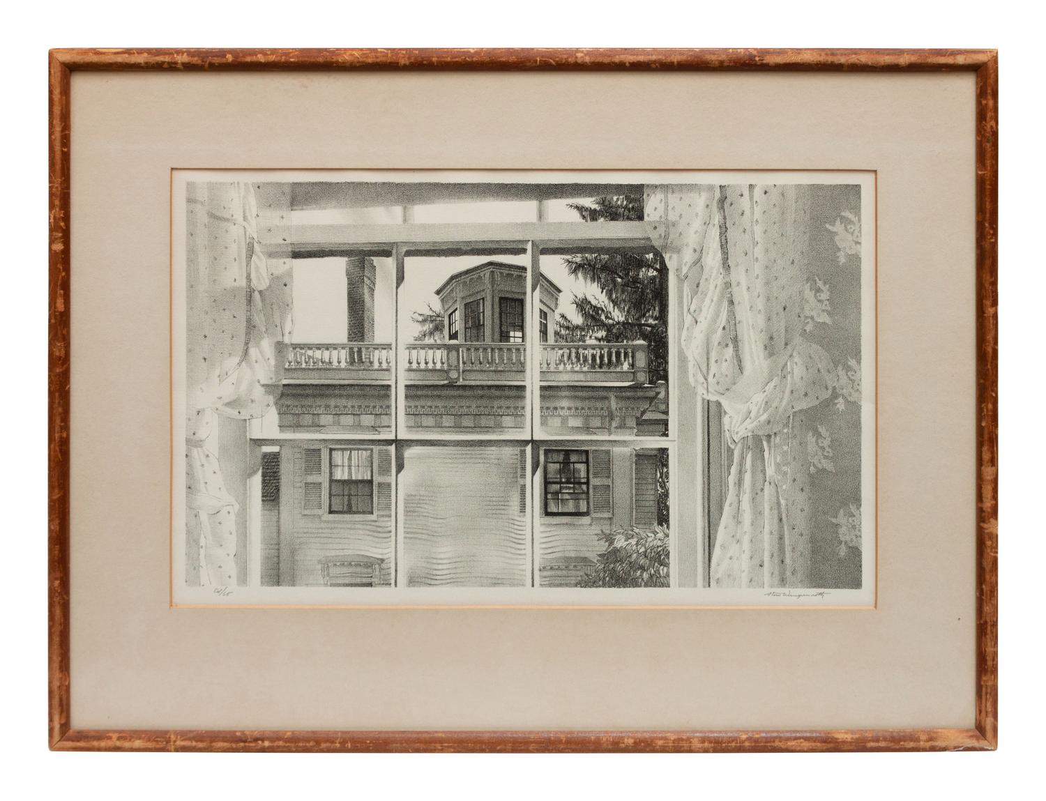A group of four prints ( Country House, Wiscasset, Maine , 1953; Down East, Port Clyde, Maine, 1958; Season's End; Window in Wiscasset, 1946)