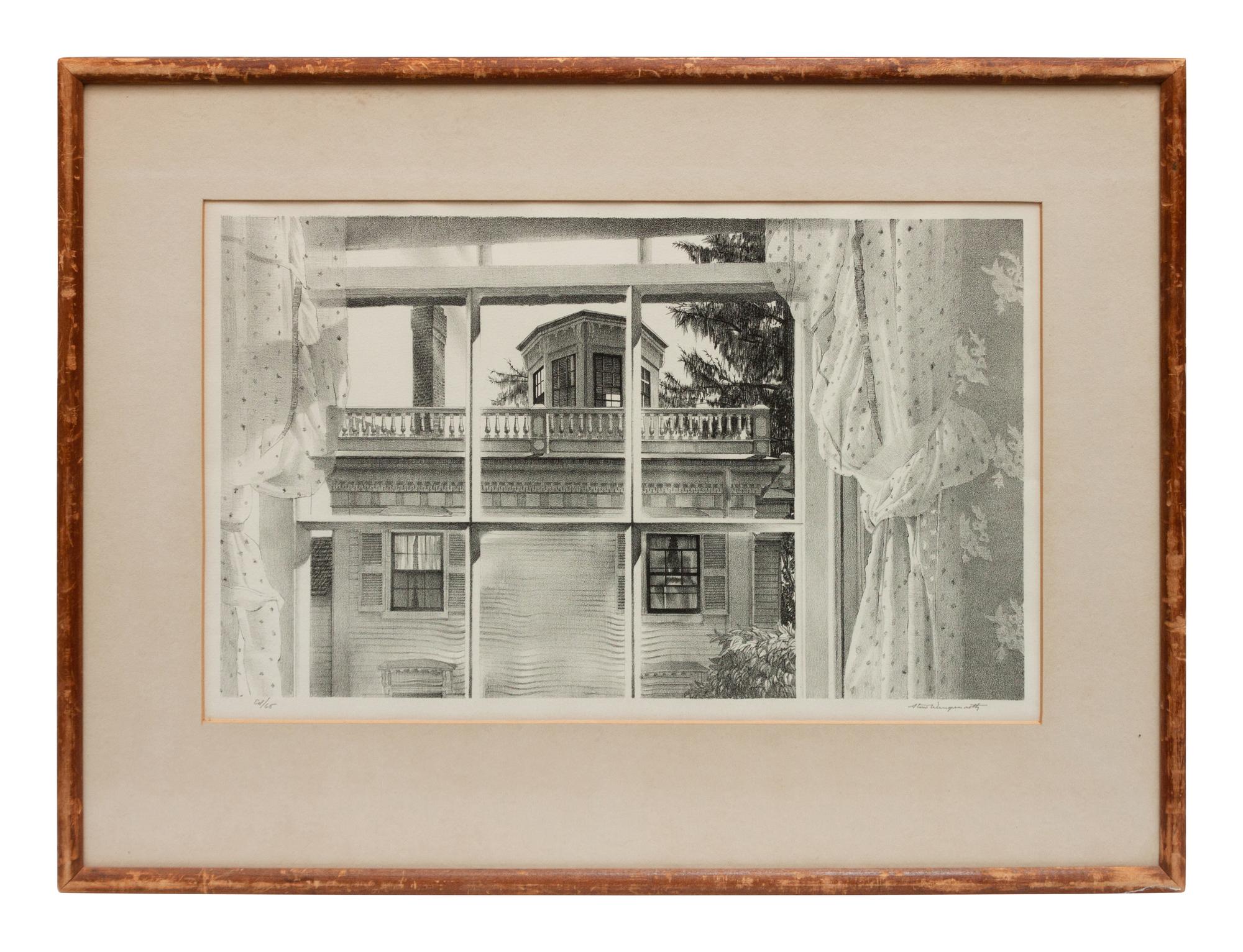 A group of four prints ( Country House, Wiscasset, Maine , 1953; Down East, Port Clyde, Maine, 1958; Season's End; Window in Wiscasset, 1946)