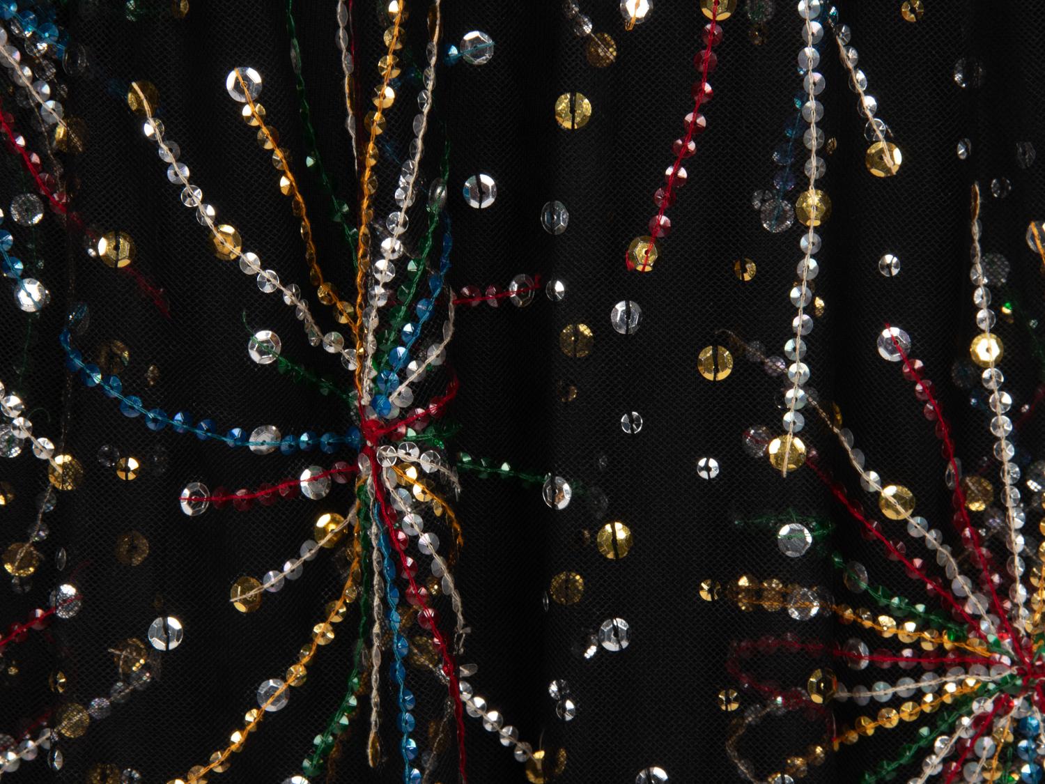 Rare Halston "Fireworks" Dress, 1980