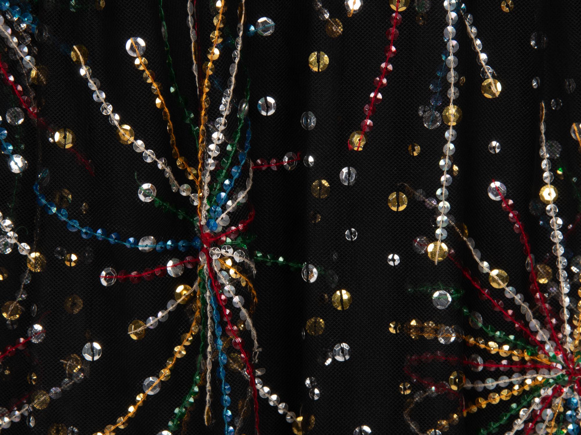 Rare Halston "Fireworks" Dress, 1980