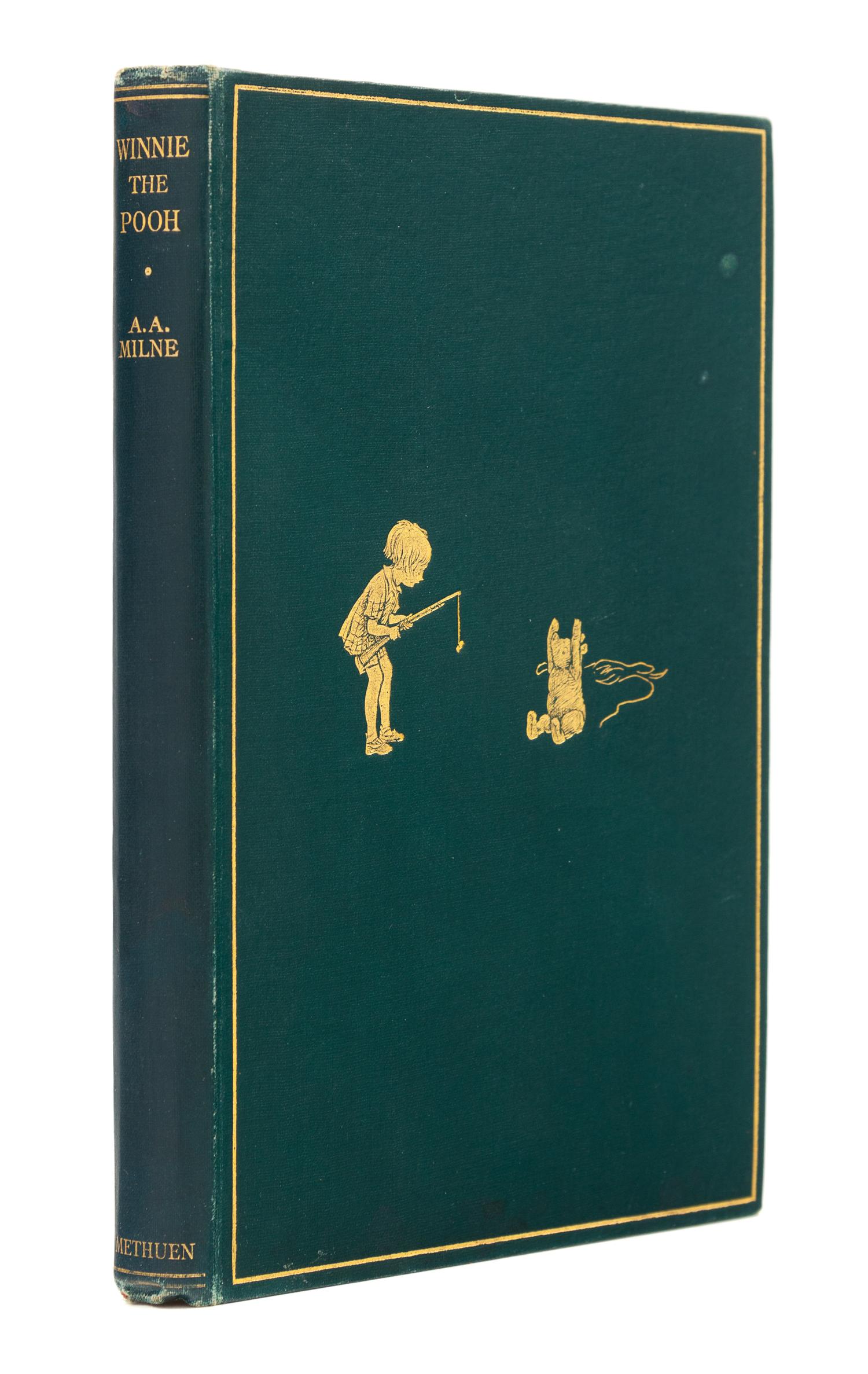 MILNE, Alan Alexander (1882-1956). Winnie-the-Pooh. London: Methuen & Co. Ltd., 1926.